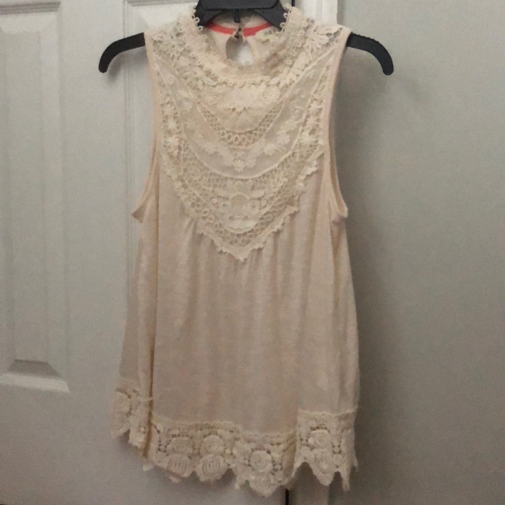 Taylor and Sage Crochet Tank Top